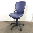 【中古】プレーゴチェア イトーキ KZ-450DL-T2V6 ビニールレザー ダルバイオレット色